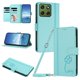 thumbnail image 1 of Funda Cartera Trébol para Motorola Edge 70 5G con Ranuras Tarjetas y Carga Inalámbrica Verde menta, 1 of 6