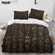 thumbnail image 1 of Egyptian Mythology Pharaoh Hieroglyphics Comforter Bedding SetDuvet Cover Bed Set Quilt Cover Pillowcase Bedding Set, 1 of 5
