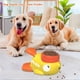 thumbnail image 2 of Comedero lento interactivo 2 en 1 para perros y juguete de rompecabezas para estimulación mental. Dispensador de golosinas con forma de pato para perros pequeños y medianos. Comederos lentos para una, 2 of 5