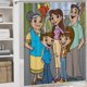 thumbnail image 5 of Juego de Cortina de Ducha 4 Piezas Desmarcar Maya y Miguel, 5 of 6