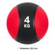 thumbnail image 2 of Balón Medicinal 4kg Con Rebote Para Entrenamiento Funcional, 2 of 2