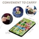 thumbnail image 4 of Yo Gabba Gabba Porta Pasaporte y Cartera de Viaje Premium de Cuero PU, Funda de Pasaporte Bloqueo RFID con Ranuras para Tarjetas de Crédito, Estuche para Libro de Pasaporte para Familia 10cm × 15cm, 4 of 6