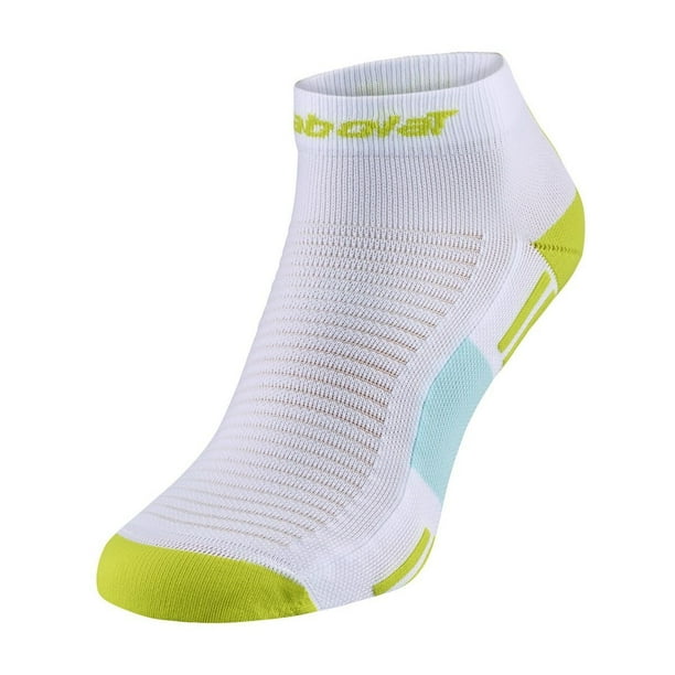 Calcetin Babolat Motion Quarter Pro Blanco Tenis Padel