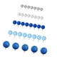 thumbnail image 2 of 50 Bolas Decorativas Para Tartas, Suministros Para Fiestas, Aniversarios, Color Azul, 2 of 5