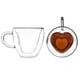 thumbnail image 4 of Taza de vidrio de doble pared con forma de corazón, resistente al calor, para té Kungfu, leche, jugo de limón, café, regalo, 4 of 5