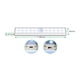 thumbnail image 4 of Luz LED para armario, 24 LED, nuevo regulador de intensidad, recargable por USB, sensor de movimiento, iluminación debajo del armario, barra de luz inalámbrica, segura para usar en cualquier lugar, co, 4 of 8