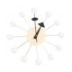 thumbnail image 3 of Reloj De Pared De Bola Redonda, Simple, De Mediados De Siglo, Para Sala De Estudio, Decoración De Dormitorio, Relojes, Bola Blanca, 3 of 5