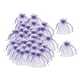 thumbnail image 2 of 100 Bolsas De Malla Con Cordón Para Jardín, Bolsas De Protección Para Frutas, 10 Cm X 12 Cm, Color Morado, 2 of 5