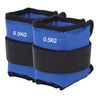 Genérico - Pesas Deportivas Para Tobillos Y Muñeca 1 Kg Azul