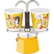 thumbnail image 1 of Cafetera Bialetti Mini Express Lichtenstein 2 Tazas Amarilla, 1 of 2