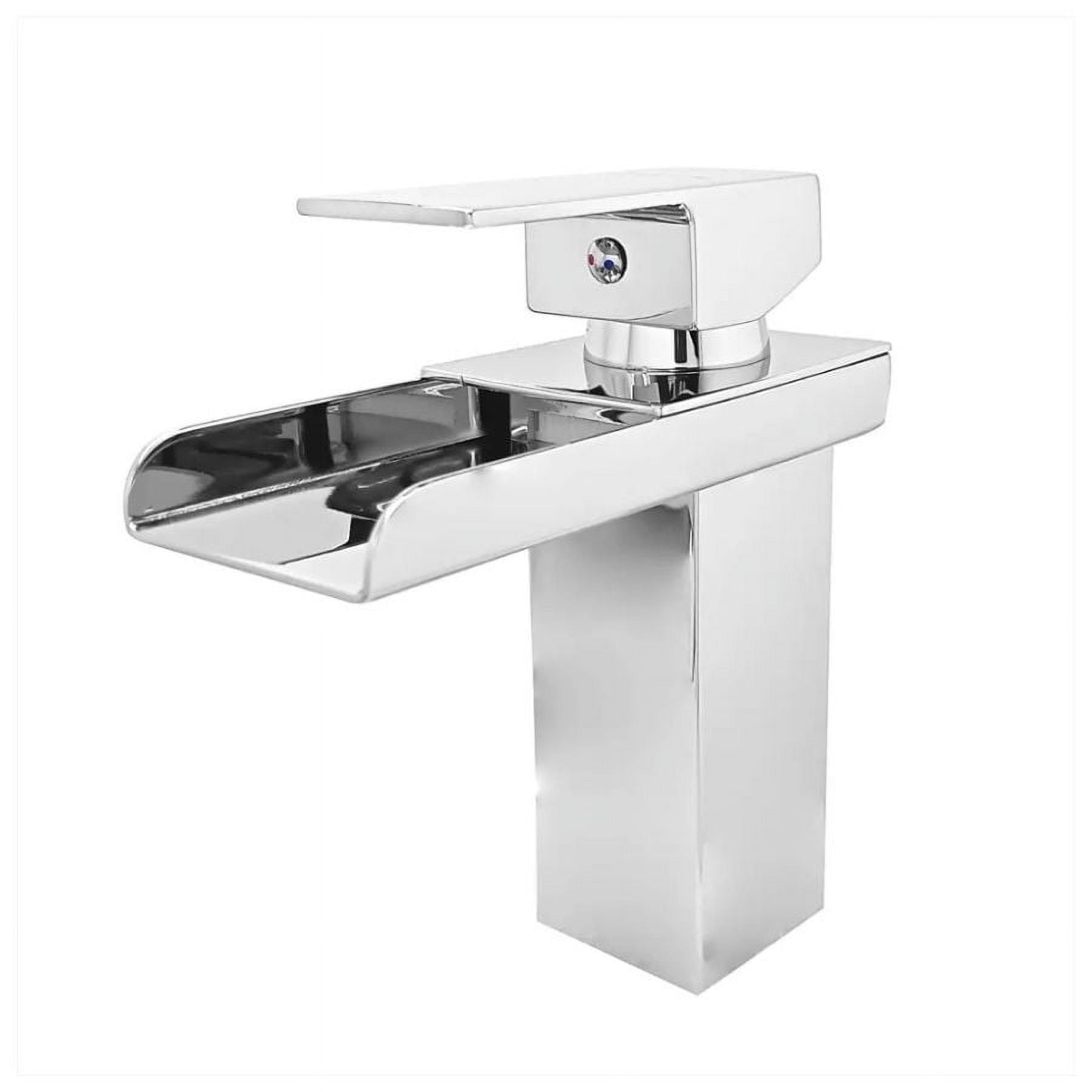 Click Ventas - Grifo De Lavabo Baño Efecto Cascada Grifo Antisalpicaduras