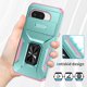 thumbnail image 5 of Funda Resistente para Google Pixel 9A con Tapa Deslizante y Protección Militar Verde, 5 of 5