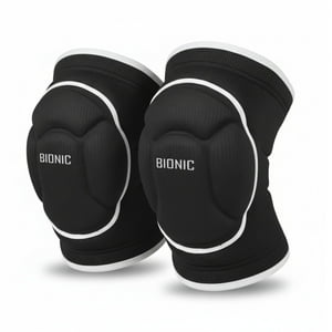 Genérico - Rodillera Deportiva Acolchada Volley Bionic (Par)