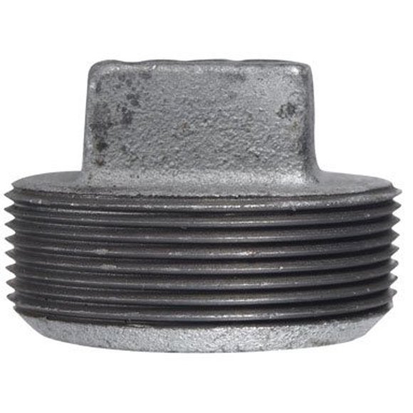 Plug Anvil International 2 en hierro maleable galvanizado