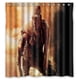 thumbnail image 1 of Cortina de ducha Vin Diesel Riddick, juego de cortinas de baño con ganchos, tamaño 66 x 72 pulgadas, 1 of 3