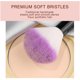 thumbnail image 3 of Set de brochas de maquillaje Vander Professional, 32 unidades, con bolsa, color morado, 3 of 9