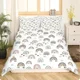 thumbnail image 1 of Rainbow Double Duvet Cover Set for Girl Pink Yellow Rainbow Star Duvet Cover Women Kids Bedroom Decor Bed Sheets, 1 of 5
