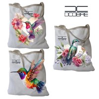 Dcobre - Pack 3 Bolsos En Cobre Modelo Colibri Flor.