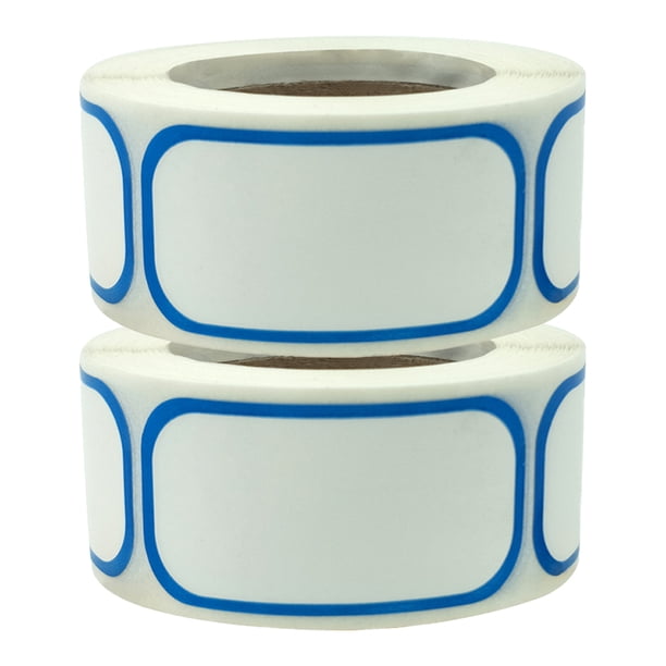 Etiquetas adhesivas extraíbles para congelador de 1 x 2 pulgadas para cocina, refrigerador, almacenamiento de alimentos, hogar