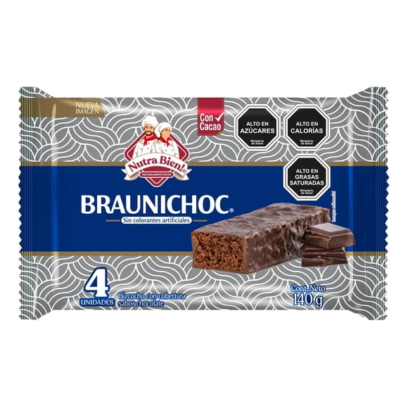 Braunichoc Pack 4 Un, 140 g