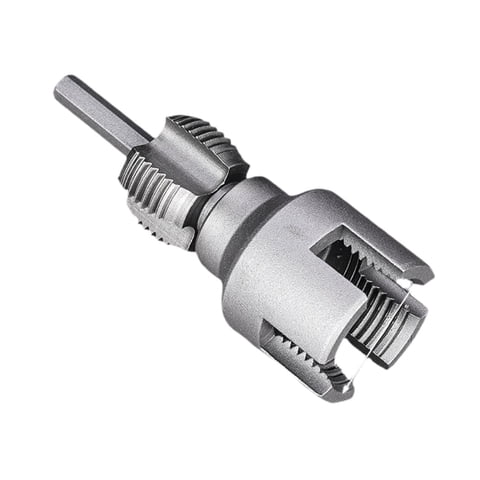 Magideal - Abridor De Roscas De Taladro Eléctrico, Herramienta Para Hacer Roscas, Acero Inoxidable, Ligero, Accesorio Para Roscar Tuberías Ppr, Versátil Y Prácti Estilo A