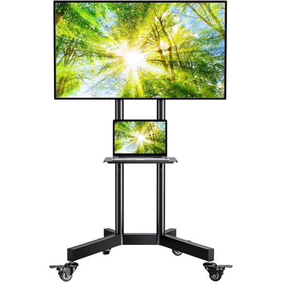 Soporte móvil para TV PERLESMITH PSTVMC01 con ruedas y freno