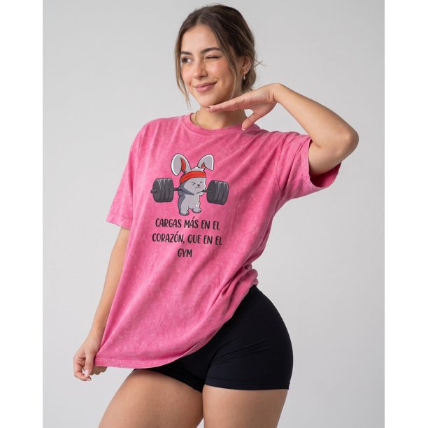 Polera Mujer Rabbit Oversize Cero Transparencias - A366