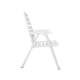 thumbnail image 2 of Silla Plegable Sanmarino Con Brazos Blanca, 2 of 4