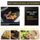 thumbnail image 4 of Juego de herramientas para parrilla de barbacoa Taimasi de acero inoxidable de 34 piezas con termómetro, 4 of 8