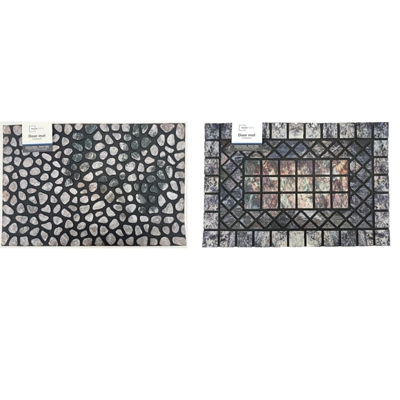 Limpiapiés Piedras 45x70 Goma