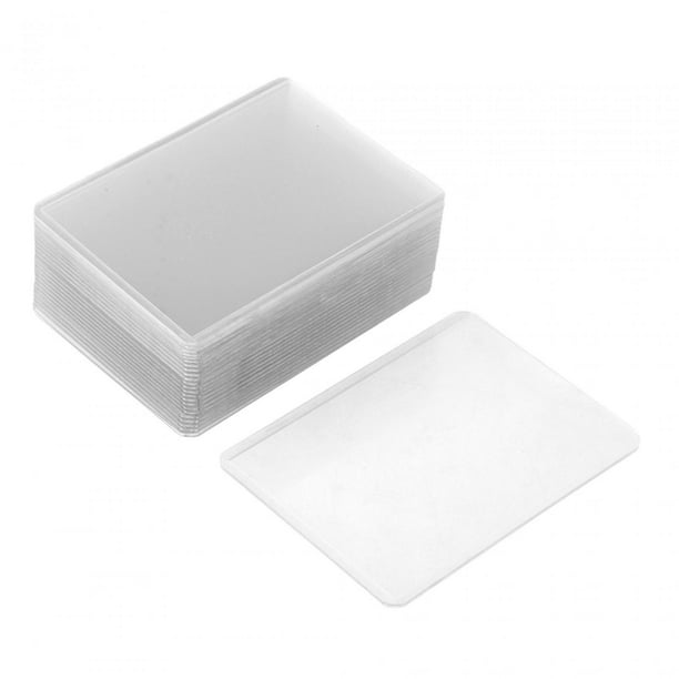 25 Fundas Transparentes Para Tarjetas Portátiles Para Aficionados, Tarjetas Deportivas, Tarjetas De Hockey Y Golf