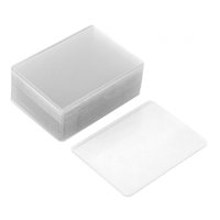 Bothyi - 25 Fundas Transparentes Para Tarjetas Portátiles Para Aficionados, Tarjetas Deportivas, Tarjetas De Hockey Y Golf