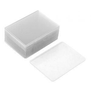 Bothyi - 25 Fundas Transparentes Para Tarjetas Portátiles Para Aficionados, Tarjetas Deportivas, Tarjetas De Hockey Y Golf