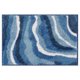 thumbnail image 1 of REGALWOVEN Alfombra Abstracta para Baño, Alfombrilla de Baño Suave Antideslizante Alfombrillas de Baño Alfombra de Baño Engrosada Absorción de Agua Estilo Artístico Azul 16" x 24", 1 of 6