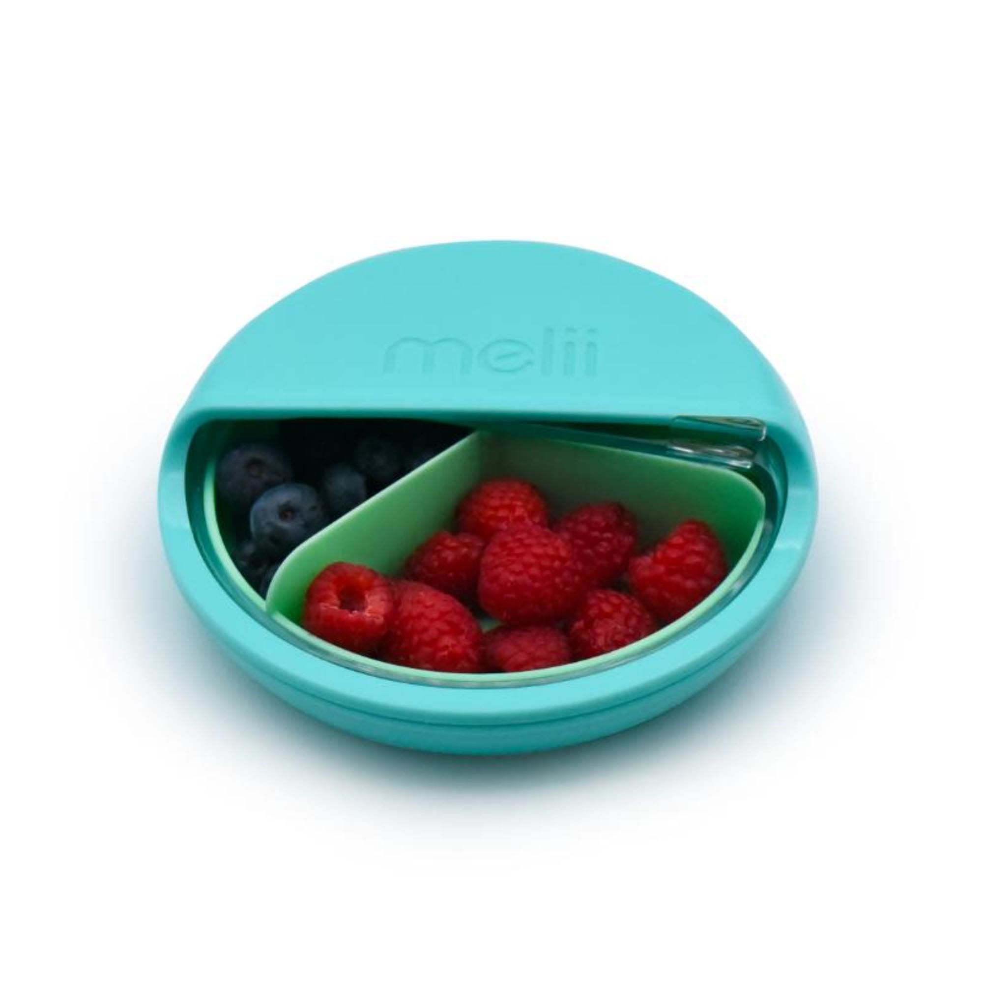 Melii - Contenedor De Snacks Spin Azul