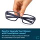 thumbnail image 5 of Gafas deportivas BLUE CUT 57 mm antiempañante con lente transparente, 5 of 6