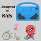 thumbnail image 5 of Funda Samsung Galaxy Tab A7 Lite 8.7 2021 DJ&RPPQ a prueba de golpes azul, 5 of 6
