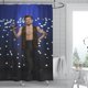 thumbnail image 2 of Harry Styles Cortina de Ducha para Baño Decoración del Hogar, Cortinas de Baño Impermeables Duraderas, Cortina de Baño, Decoración de Baño para Adultos Niñas Niños, Regalos para Casa 119cmX180cm, 2 of 5