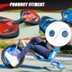 thumbnail image 3 of Rueda KAMIER 76 mm x 24 mm para Razor Ripstik Azul, 3 of 7