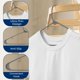 thumbnail image 5 of Perchas de ropa SereneLife pack de 100 gris, 5 of 7