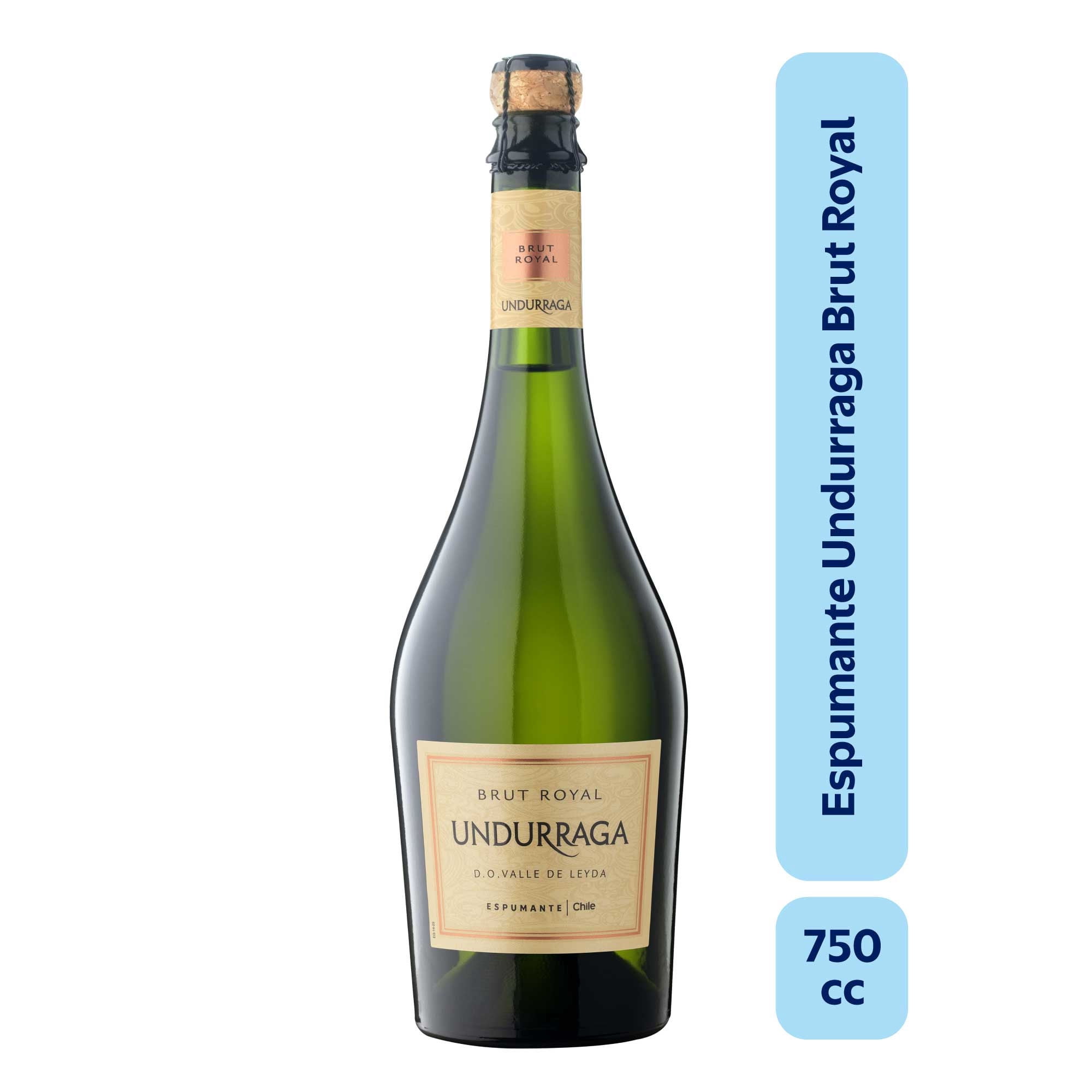 Espumante Brut Royal 13° Botella 750 cc Undurraga