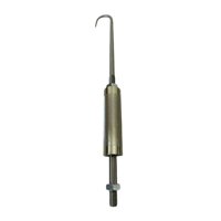 Magideal - Gancho De Reparación De Trompeta, Ayuda Para Moler Tubos De Afinación, Extractor Deslizante De Afinación, Herramienta De Reparación De Instrumentos De