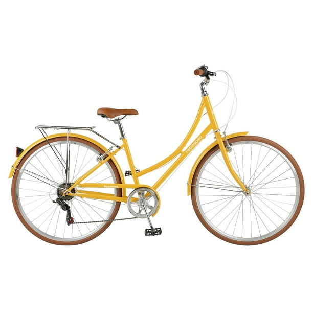 Bicicleta de Paseo Beaumont Step Through - 7 Velocidades amarillo