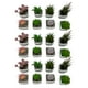thumbnail image 1 of Mini Suculentas Artificiales + Macetero Decoracion 24 Uni., 1 of 4