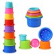 thumbnail image 1 of Vasos apilables Tiny Tinker Educational, 8 unidades, para bebés de 6 a 12 m, 1 of 7