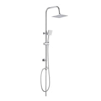 Importclick - Columna Ducha Plato Llave Monomando 2 En 1 Moderno Cuadrado
