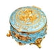 thumbnail image 2 of Joyero Pequeño, Joyero Portátil De Mesa Para Pendientes, Anillos, Colgantes, Azul, 2 of 5