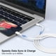 thumbnail image 5 of Cable Usb C A Usb C Paquete De 3 Unidades 2 M 60 W Para Iphone Galaxy, 5 of 7