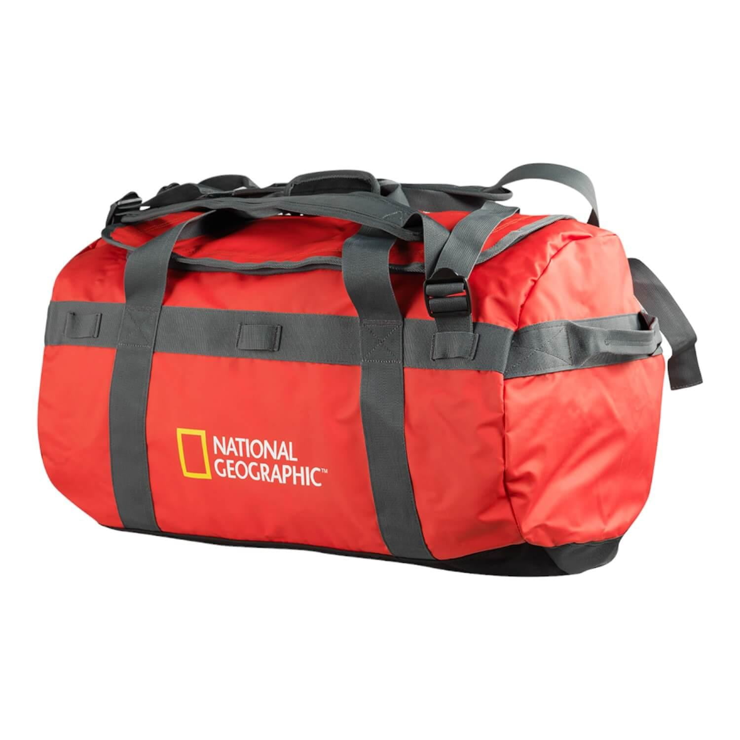 Bolso Mochila Viaje Duffel 80 Lts Rojo National Geographic Multicolor Tamano Unico