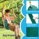 thumbnail image 4 of Columpio TURFEE Heavy Duty Green con cadena de 66 pulgadas para niños, 4 of 7